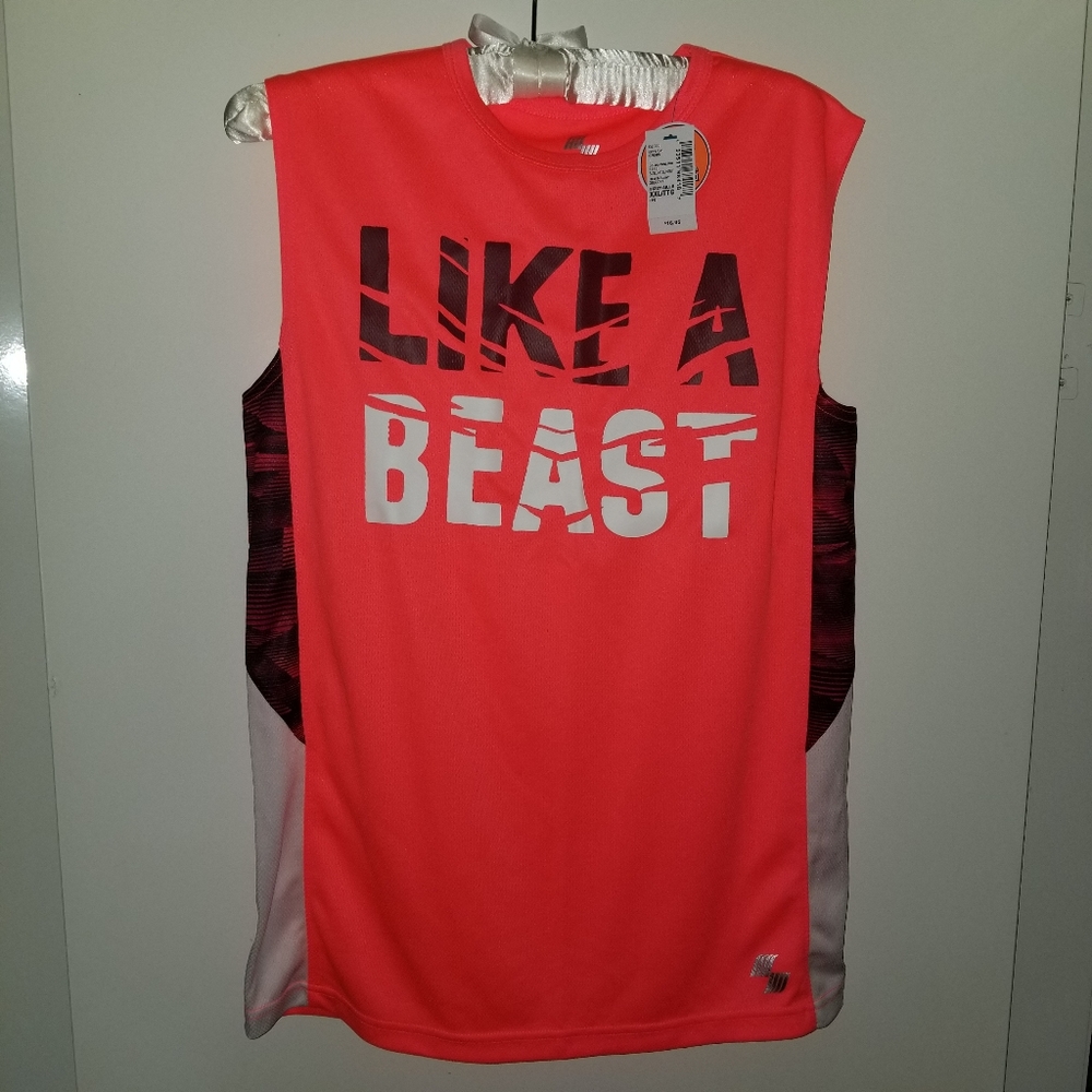 Sizzling sunrise Boy's tank
